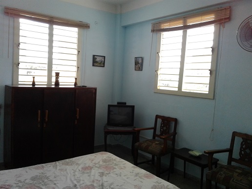 'Bedroom' Casas particulares are an alternative to hotels in Cuba.